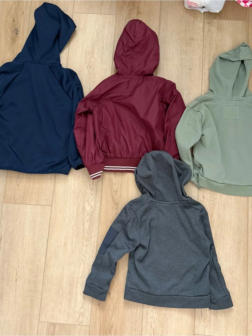 4T Lightweight Boys Hooded Sweatshirts Bundle